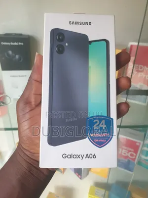New Samsung Galaxy A06 64 GB Black