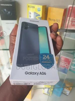New Samsung Galaxy A06 64 GB Black