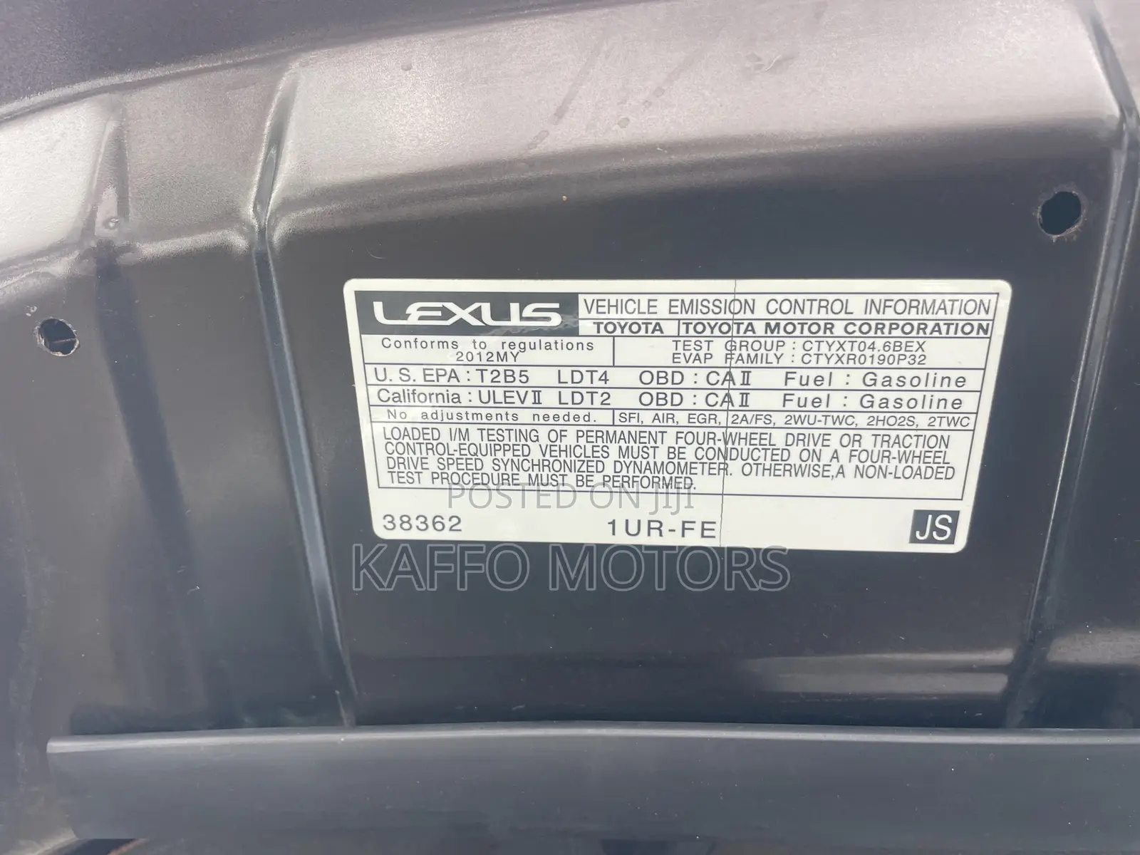 Lexus GX 460 Premium 2012 Brown