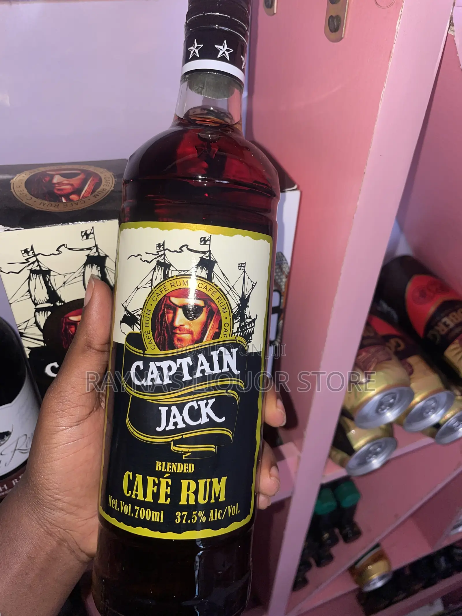 Captain Jack Blended Café Rum 700ml