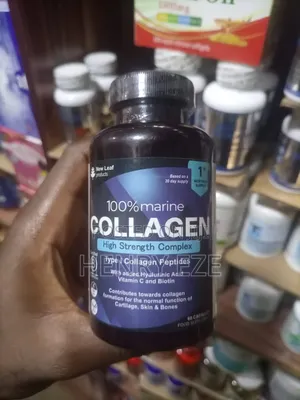 New Leaf 100% Marine Collagen – High Strength Complex | 60 Capsules