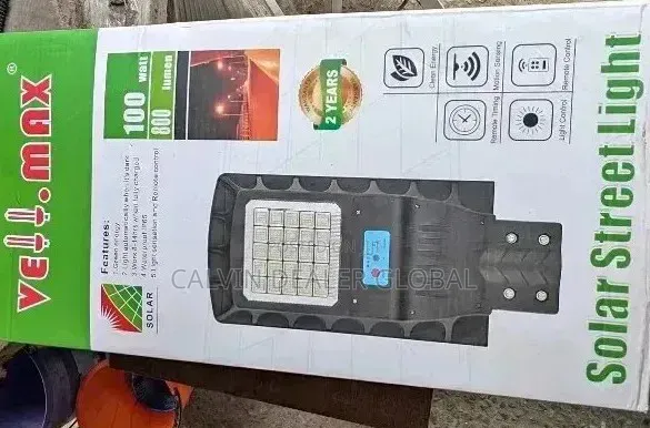 100watts Solar Street Light Vellmax