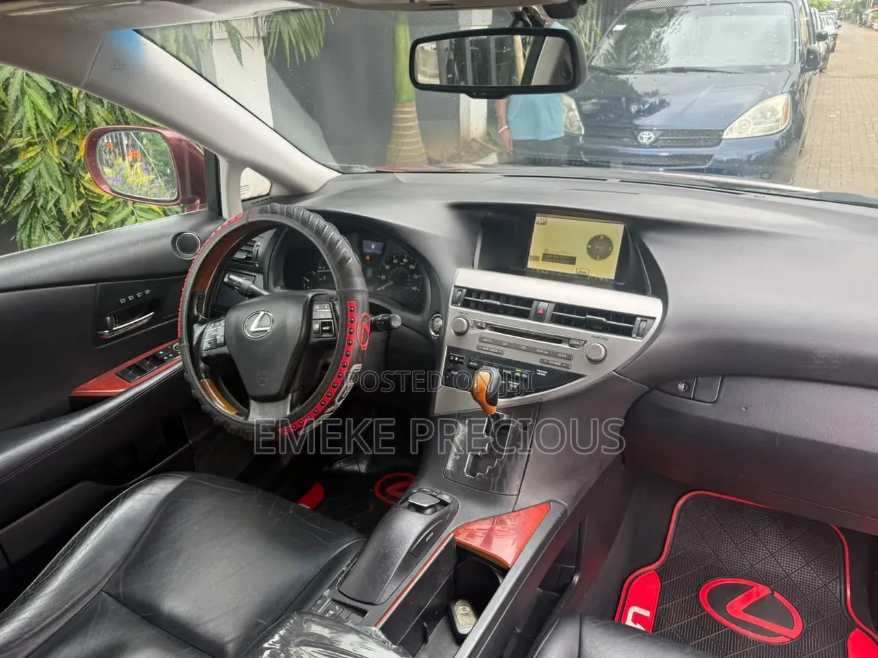 Lexus RX 2010 Red