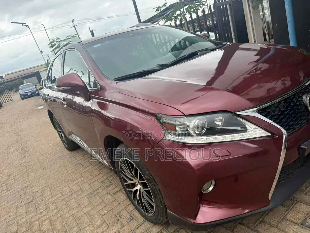 Lexus RX 2010 Red