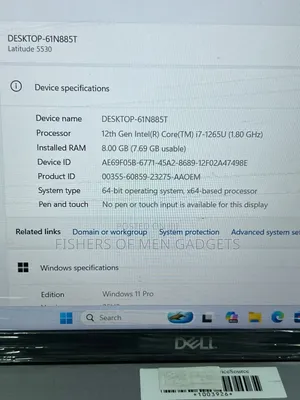 Laptop Dell Latitude 5530 8GB Intel Core i7 SSD 256GB
