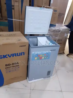 Skyrun 90L Chest Freezer – Efficient Frozen Food Storage