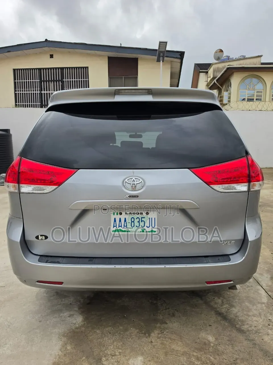 Toyota Sienna XLE 7 Passenger 2012 Blue