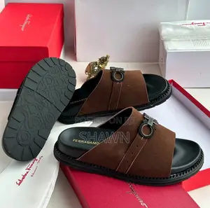 Salvatore Ferragamo Suede Slippers