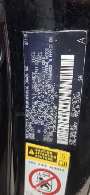 Lexus RX 350 2010 Black