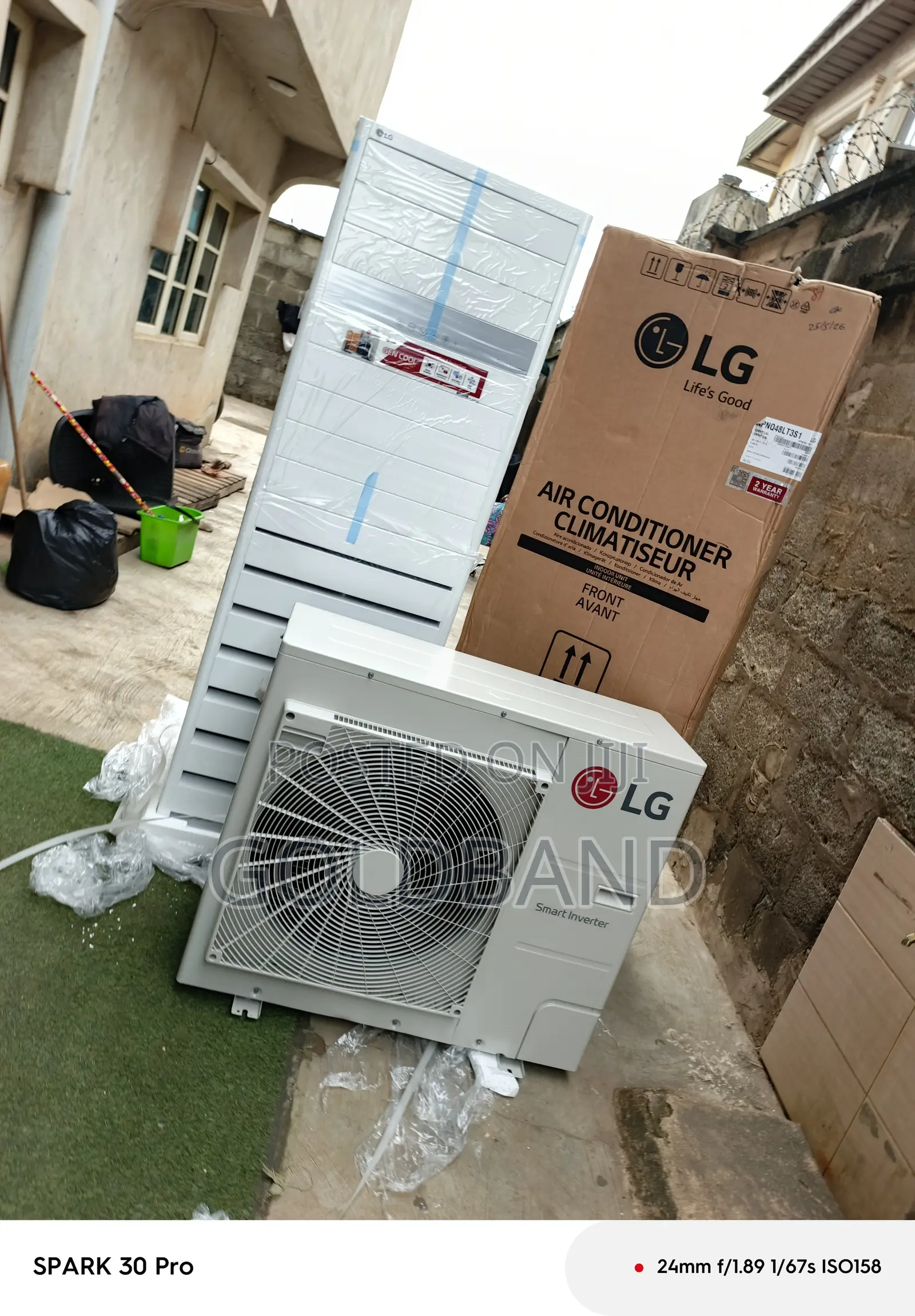 LG 5 Tons Inverter AC – Efficient Large-Area Cooling