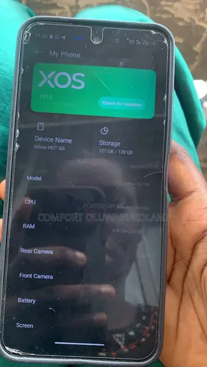 Infinix Hot 60i 128 GB Blue