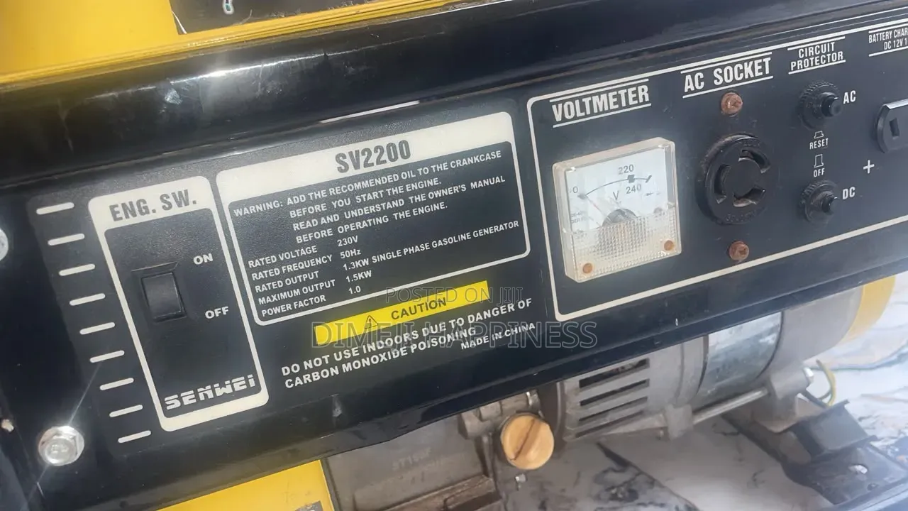 Senwei Gasoline Generator