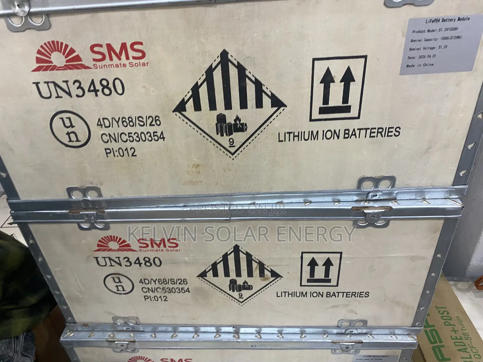 5 kWh 24v SMS Solar Battery