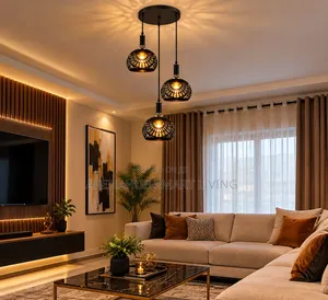Dining Room Chandelier Nordic Bar Aisle Table Pendant LED Light