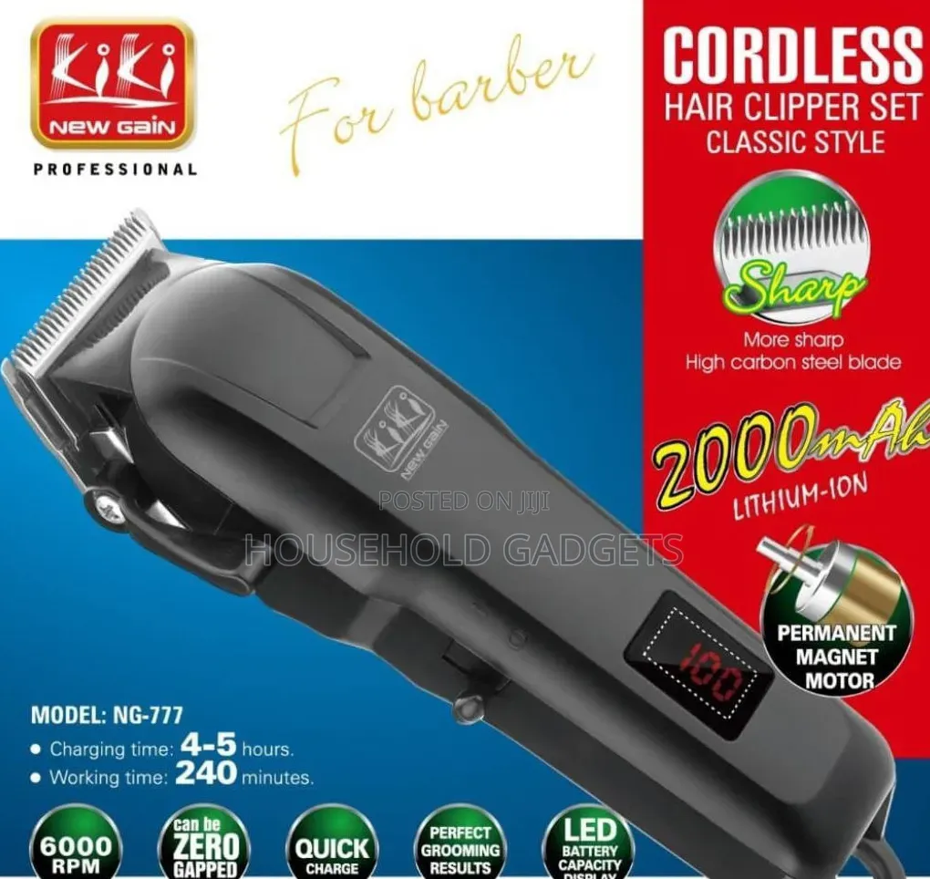 Kiki Recharge Clipper With Led Display