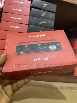 Original Focusrite Scarlett 2i2 3rd Gen Audio Interface Soundcard