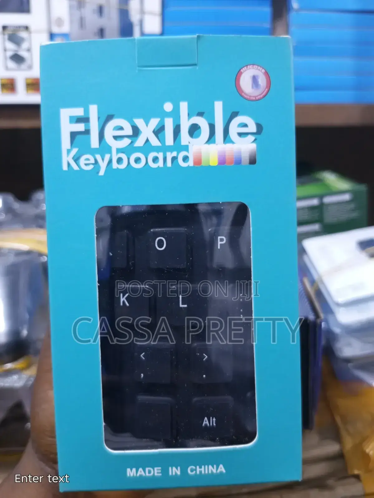 Flexible Keyboard - Rollable Silicone Keyboard