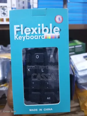Flexible Keyboard - Rollable Silicone Keyboard