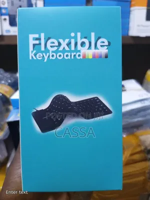 Flexible Keyboard - Rollable Silicone Keyboard