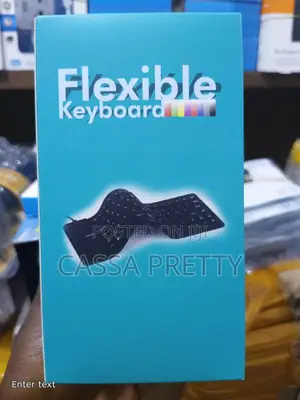 Flexible Keyboard - Rollable Silicone Keyboard