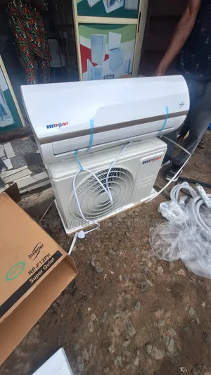 New Restpoint Inverter Split AC (1.5hp) Copper  Super Cooling 2years