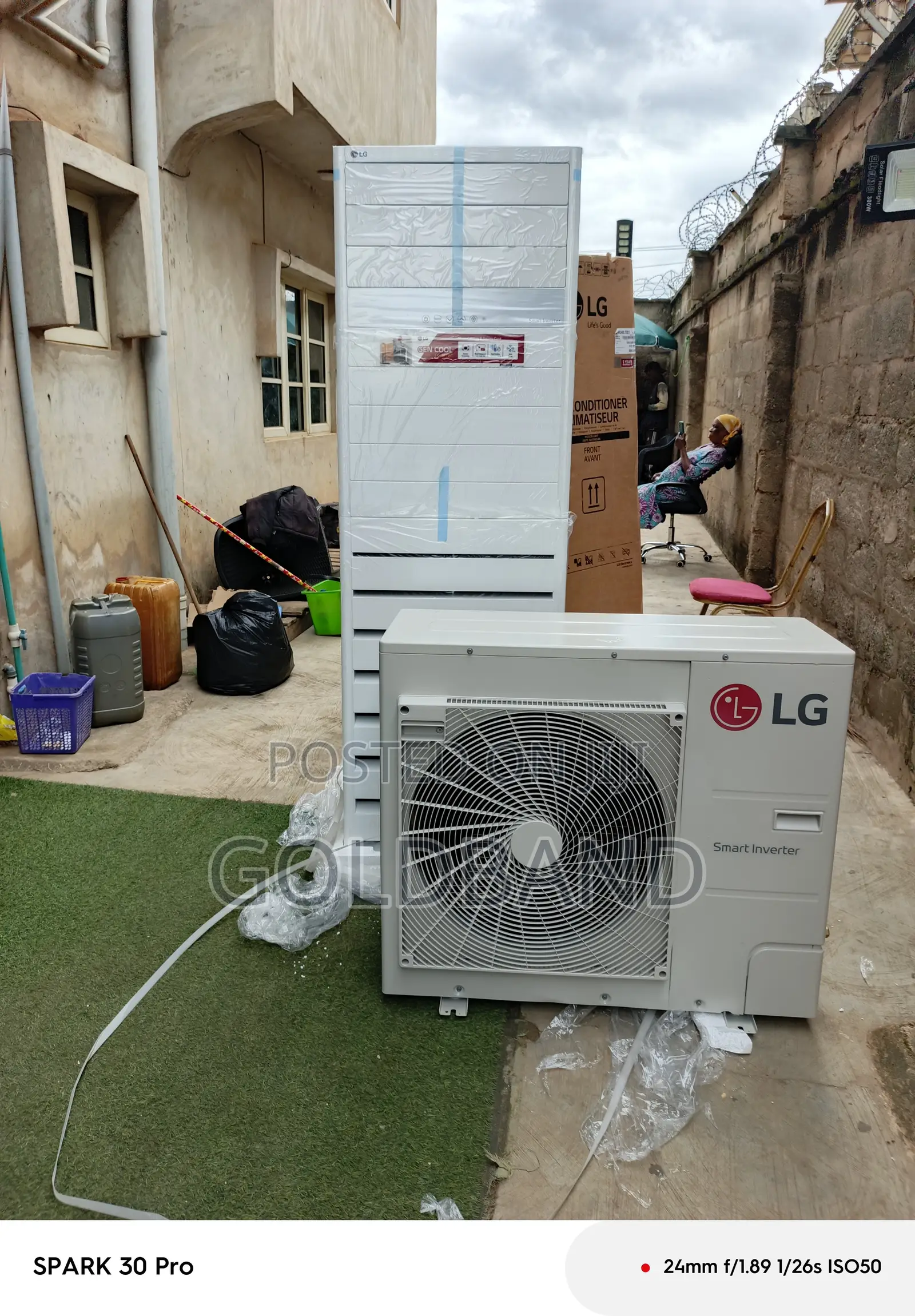 LG 5 Ton Inverter Air Conditioner – Efficient Operation