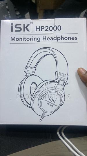 Professional Isk Hp2000 Closed-Back Monitoring Headphone