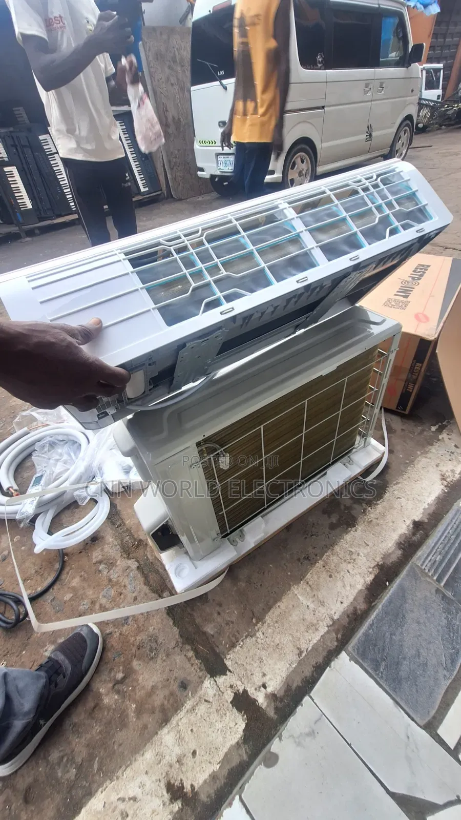 New Restpoint Inverter Split AC (1.5hp) Copper  Super Cooling 2years