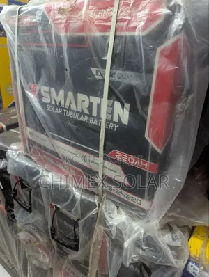 220Ah- 12volts Smarten Tubular Batteries