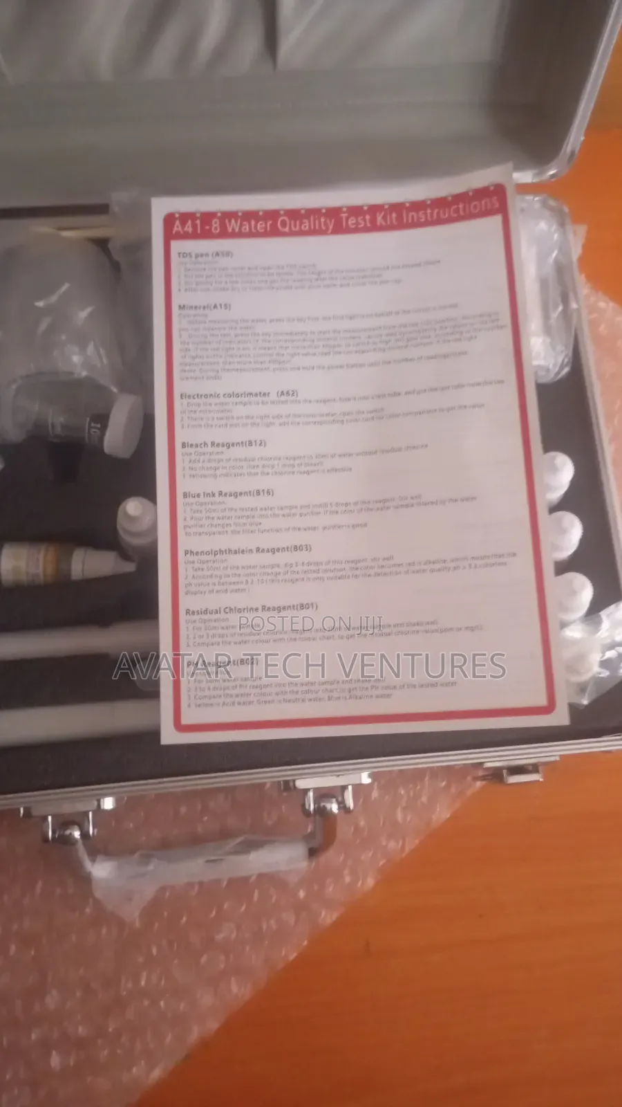 Water Quality Testing Toolbox