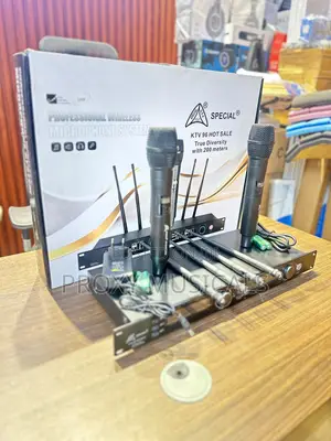 Special KTV 96 Professional Dual Wireless Microphone System