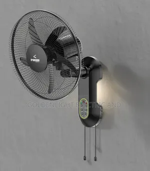 Iwin 16-Inch Rechargeable Wall Fan