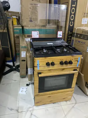 Maxi 6060 Wood 3+1 Standing Gas Stove – Ideal Cooker for Modern Homes