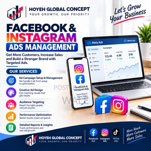Facebook, Instagram TikTok Ads Management