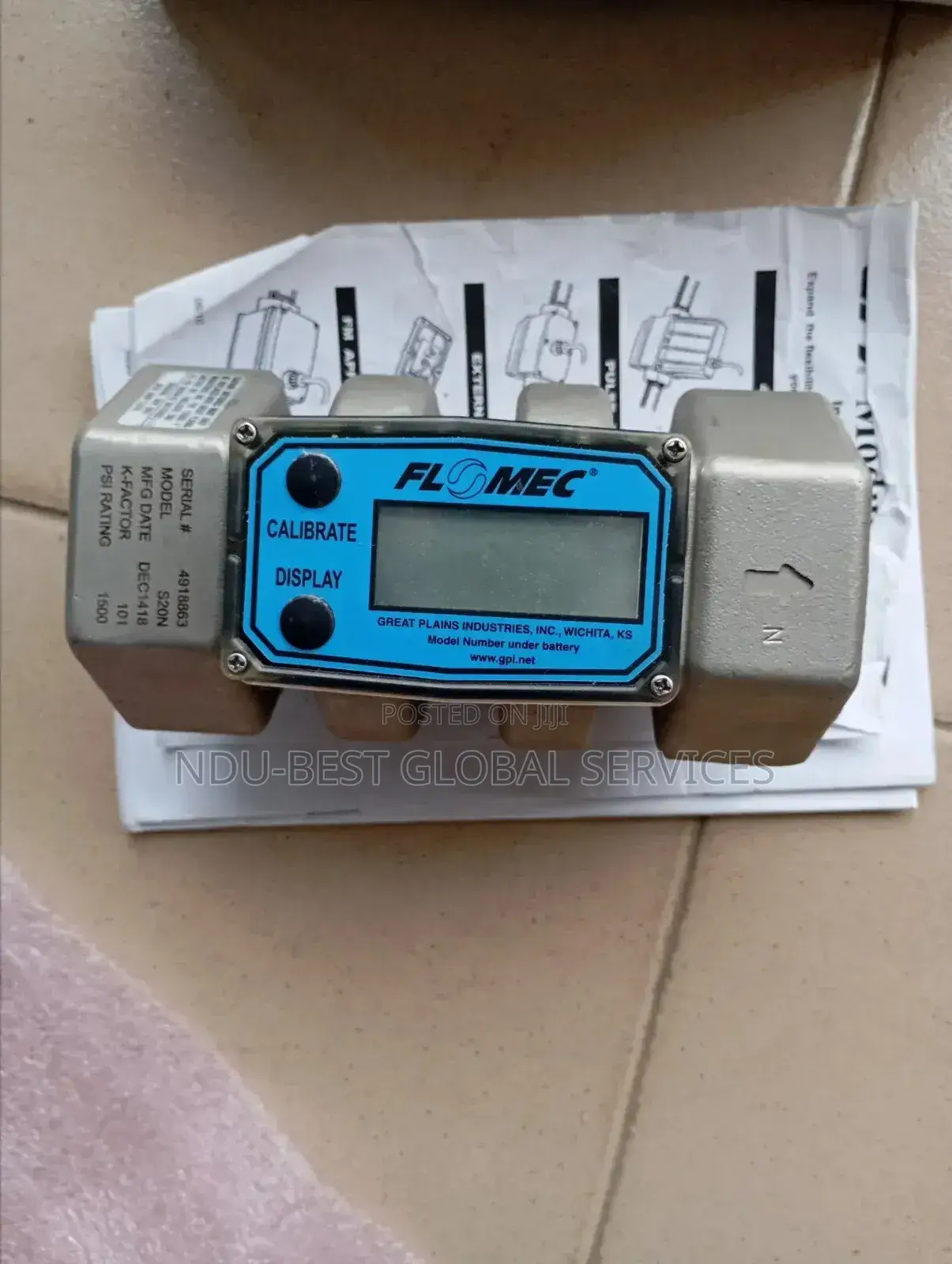Digital Turbine Flow Meter (2")