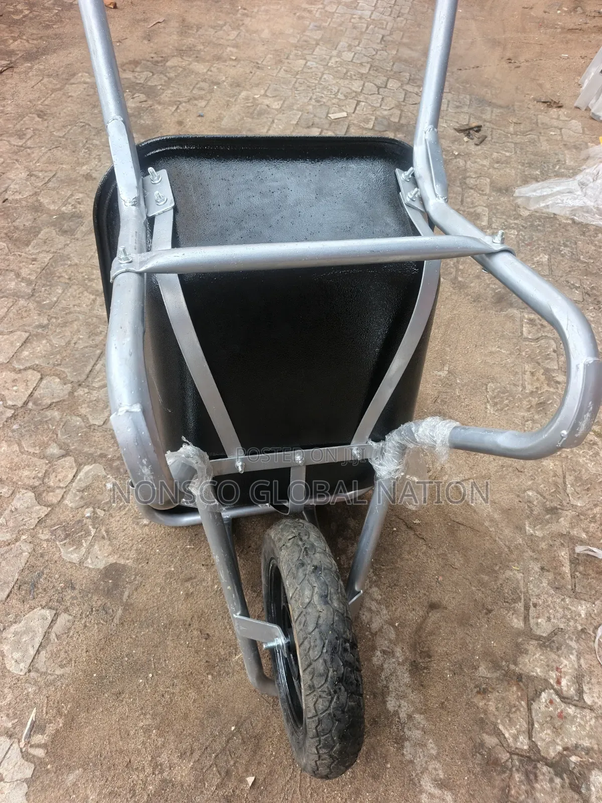 Original Iron Wheel Barrow