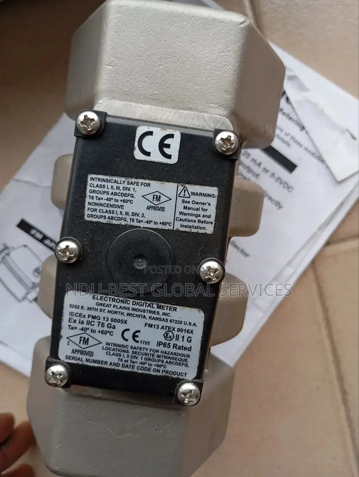 Digital Turbine Flow Meter (2")