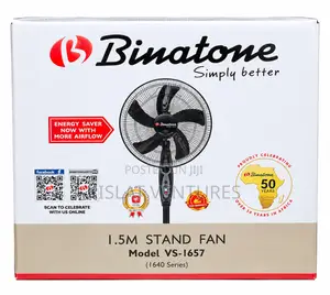 Binatone 16" Standing Fan - VS-1657