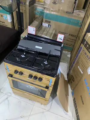 Maxi 6060 3+1 Wood Finish Standing Cooker – Elegant Addition to Home