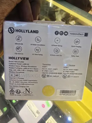 Hollyland Lark A2 Duo Wireless Microphone