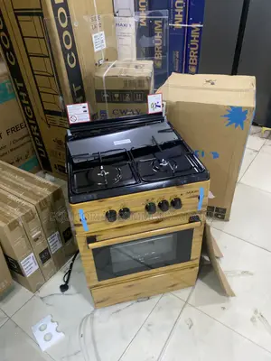 Maxi 6060 Wood Standing 3+1 Gas Burner – Elegant Kitchen Fast Cooker