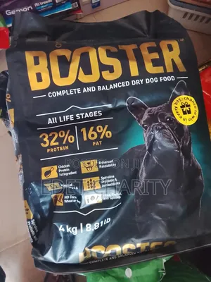 Booster 4kg Dry Food (Small Breed)