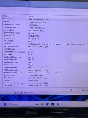Laptop Dell Latitude 5590 8GB Intel Core i7 SSD 256GB