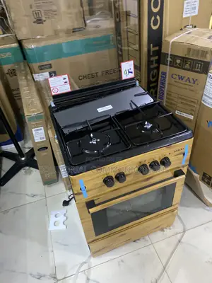 Maxi 6060 3+1 Wood Gas Cooker– Convenient Freestanding Cooker for Fami