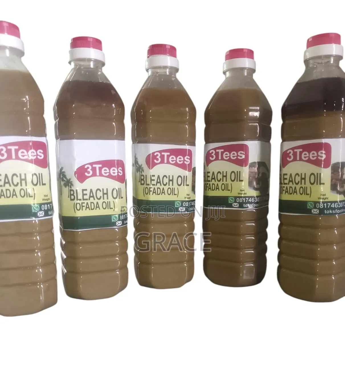 3Tees Bleached Oil