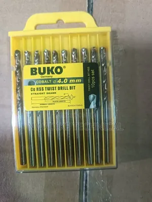 Set of 4mm HSS Cobalt Drill Bit