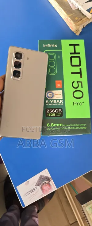 Infinix Hot 50 Pro+ 4G 256 GB Silver