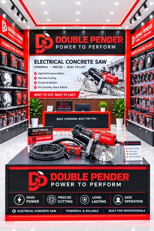 Double Pender Electric Concrete Cutter – Strong, Precise Heavy Duty