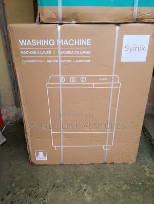 Syinix Twin Tup Washing Machine 8.5 Kg / and 5kg Spinning Capacity