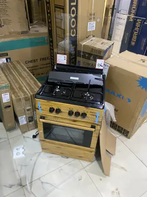 Maxi 6060 Wood 3+1 Gas Cooker – Stylish Standing Appliance for Family